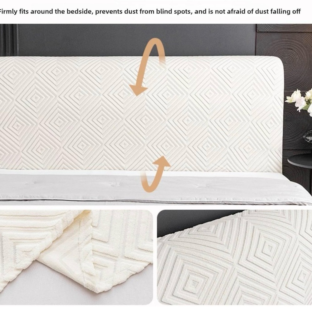 NWT 🦋 Headboard cover | Double - Picture 5 of 9